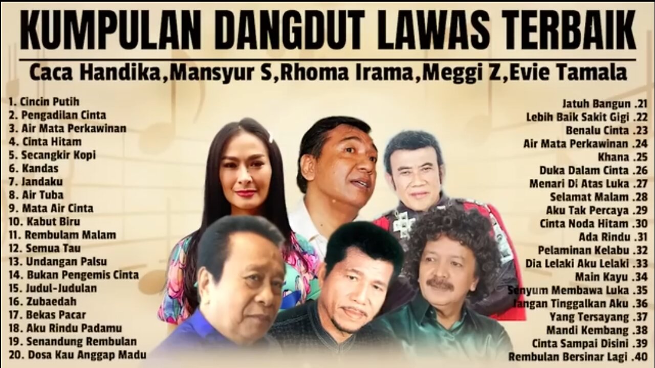 KUMPULAN LAGU DANGDUT LAWAS TERBAIK