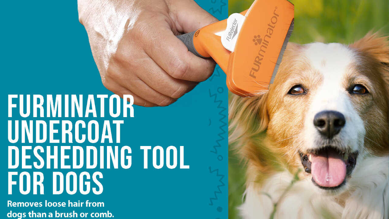 FURminator Undercoat Deshedding Tool For Dogs