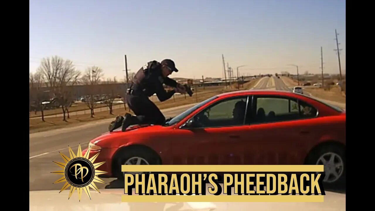 Suspect Flees with Officer on Top of Car...