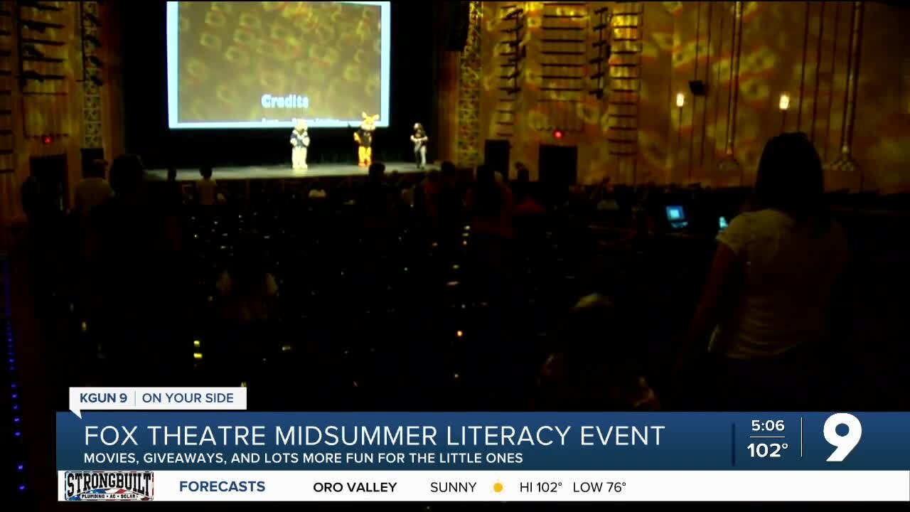 Fox Theatre holds midsummer literacy event