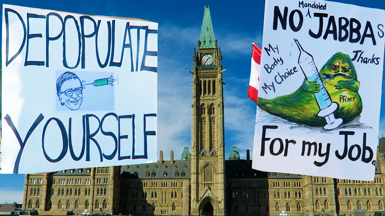 Raw Footage: Today’s Freedom Rally - Ottawa, Canada - September 18