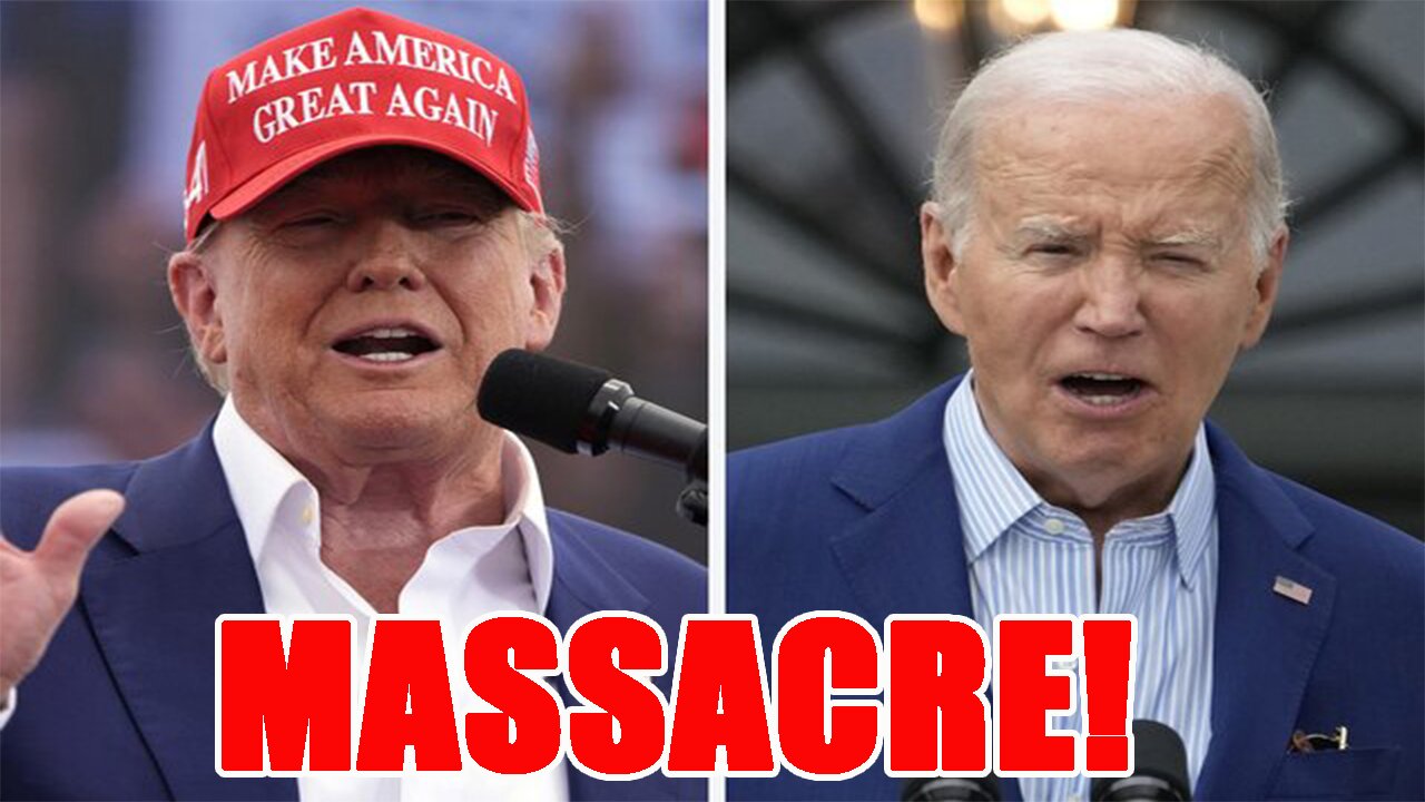 SHOCK new poll shows Trump BEATING Biden to a PULP in election!