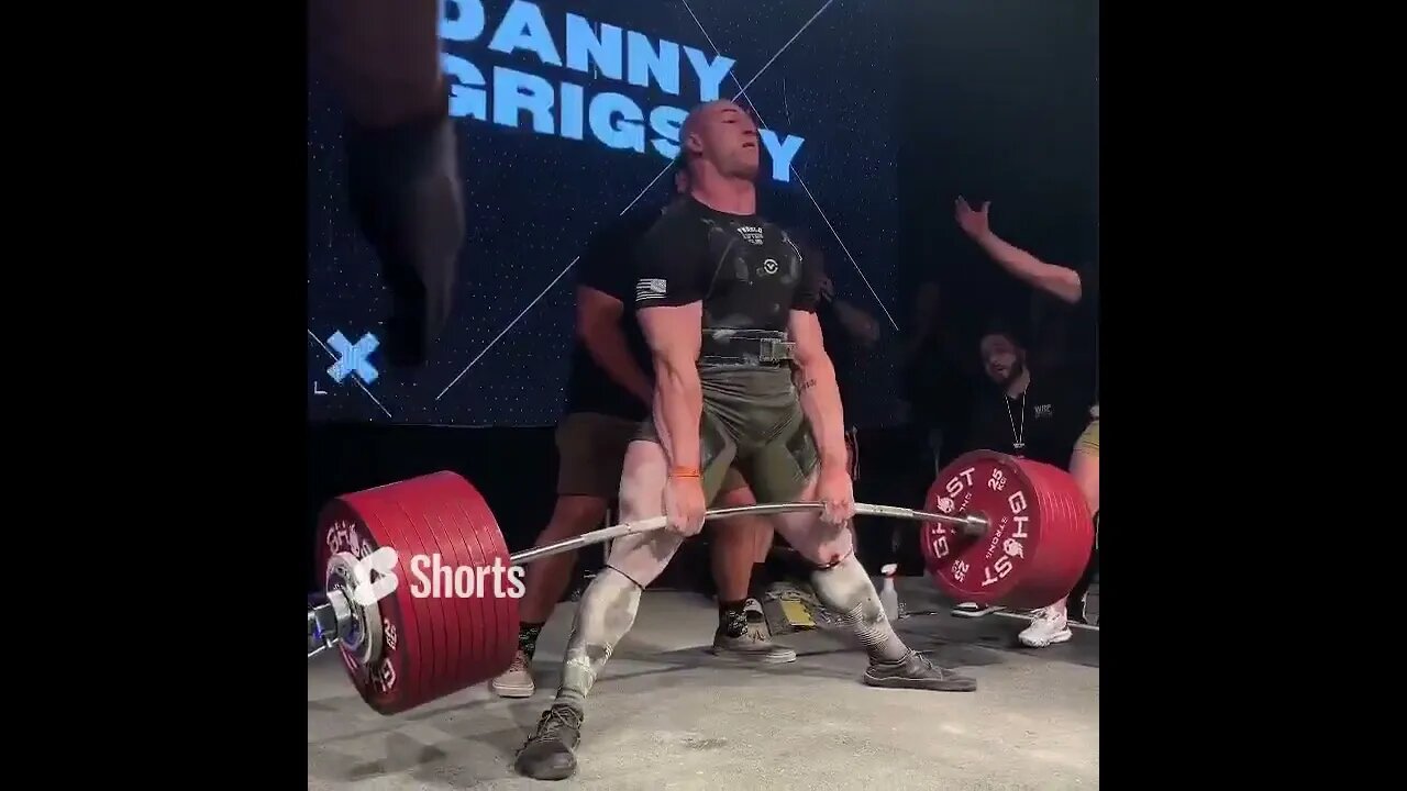 RECORDE MUNDIAL de Deadlift -487,5kg (sumô) #Shorts