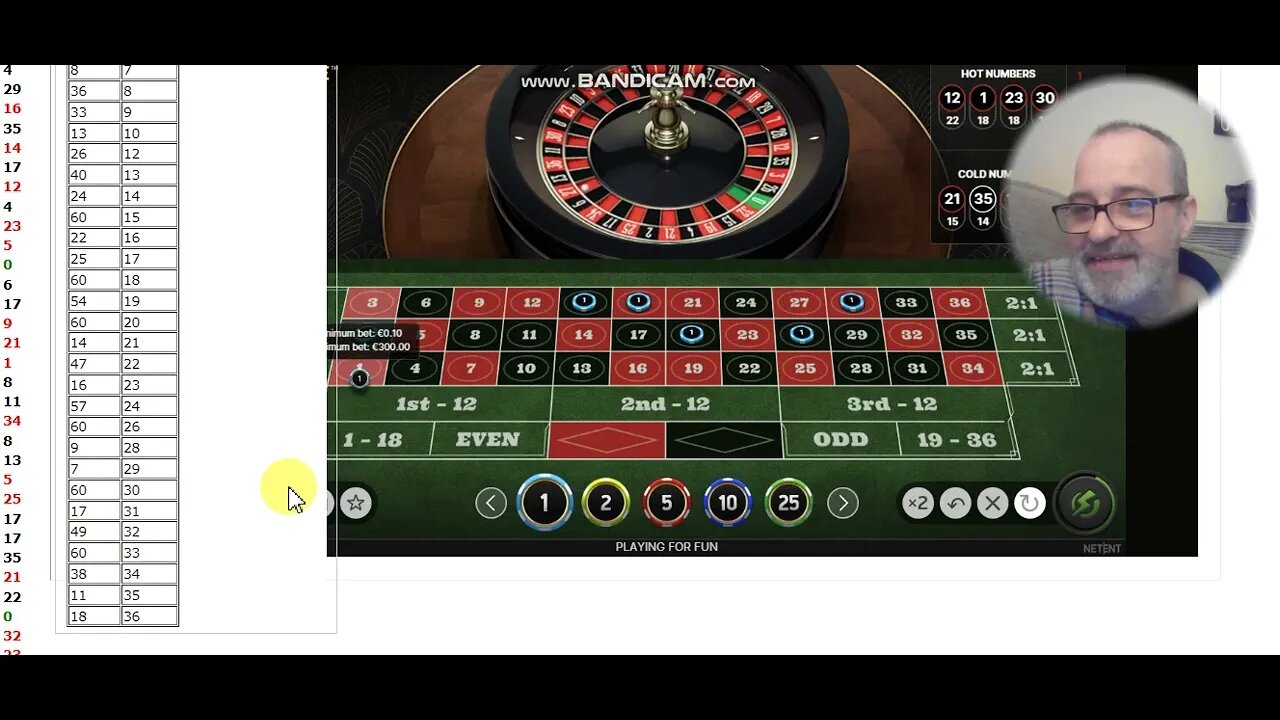 How to predict numbers on roulette till they start to drop like flies !!