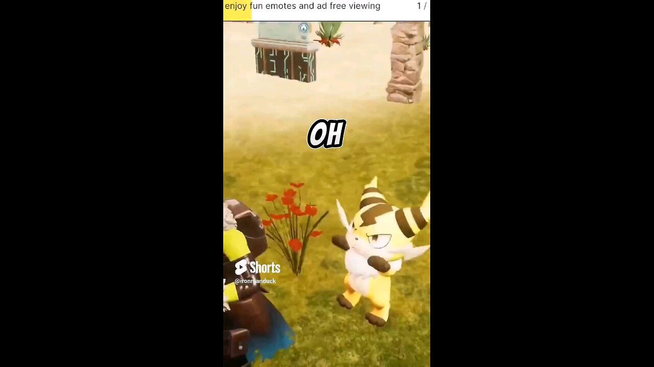 he's going for it #palworld