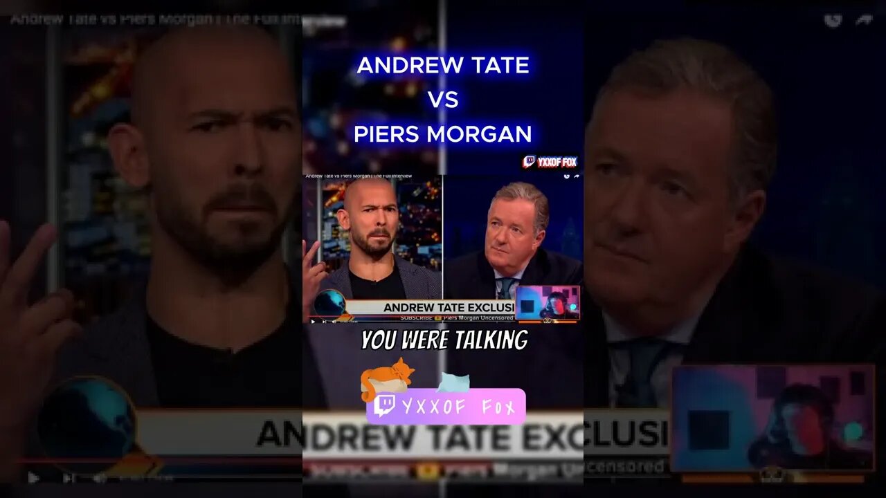 #RECAP - ANDREW TATE CHECKS PIERS MORGAN Highlight #37 #Shorts