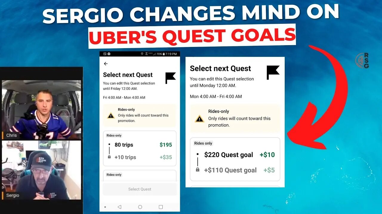 Sergio CHANGES Mind Regarding The NEW Uber Quest Bonus