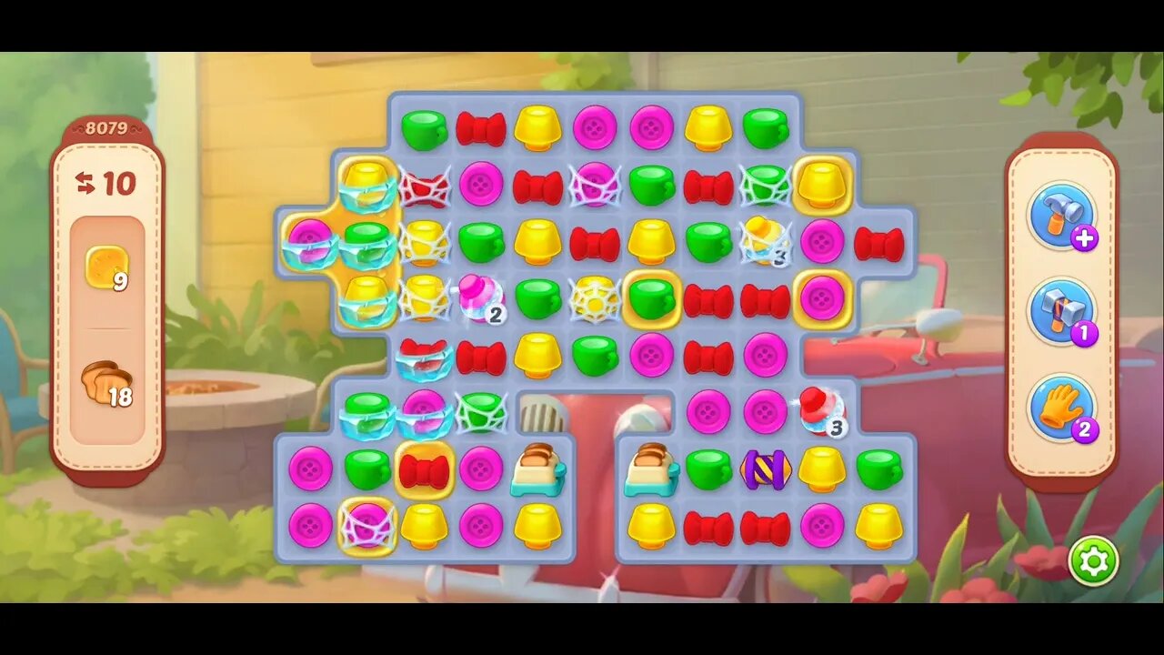 Playrix Homescapes Gameplay Walkthrough Level 8079