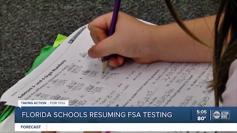 Concerns grow over in-person state testing in Florida schools amid COVID-19