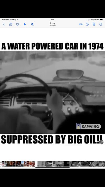A WATER POWERED CAR IN 1974 KAPWING SUPPRESSED BY BIG OIL!!