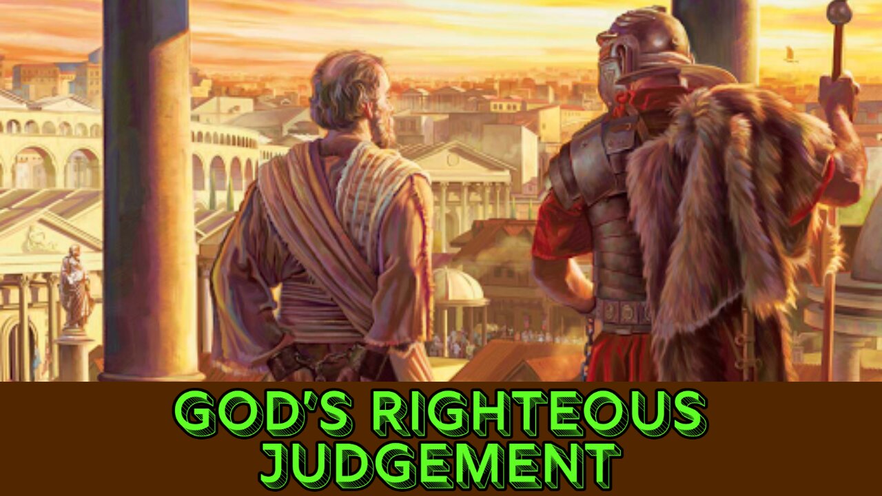 God's Righteous Judgement