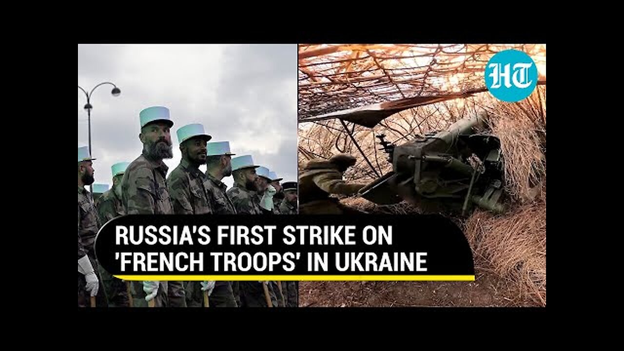 Russian Forces 'Attack French Mercenaries' In Ukraine's Slovyansk; Macron Locks Horns With Putin