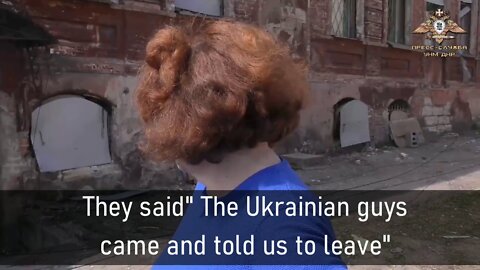 Donbass resident tells of actions of Ukrainian troops/volunteers