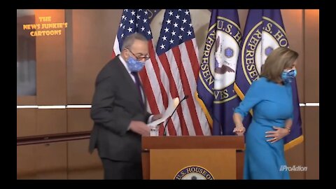 Pelosi and Schumer on pandemic, election results. FULL (of crap) briefing 11/12/20