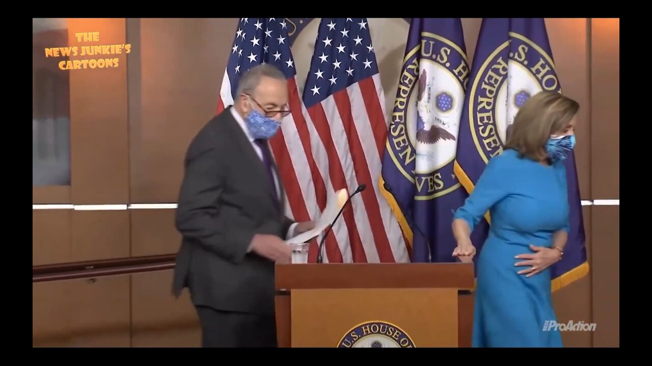 Pelosi and Schumer on pandemic, election results. FULL (of crap) briefing 11/12/20