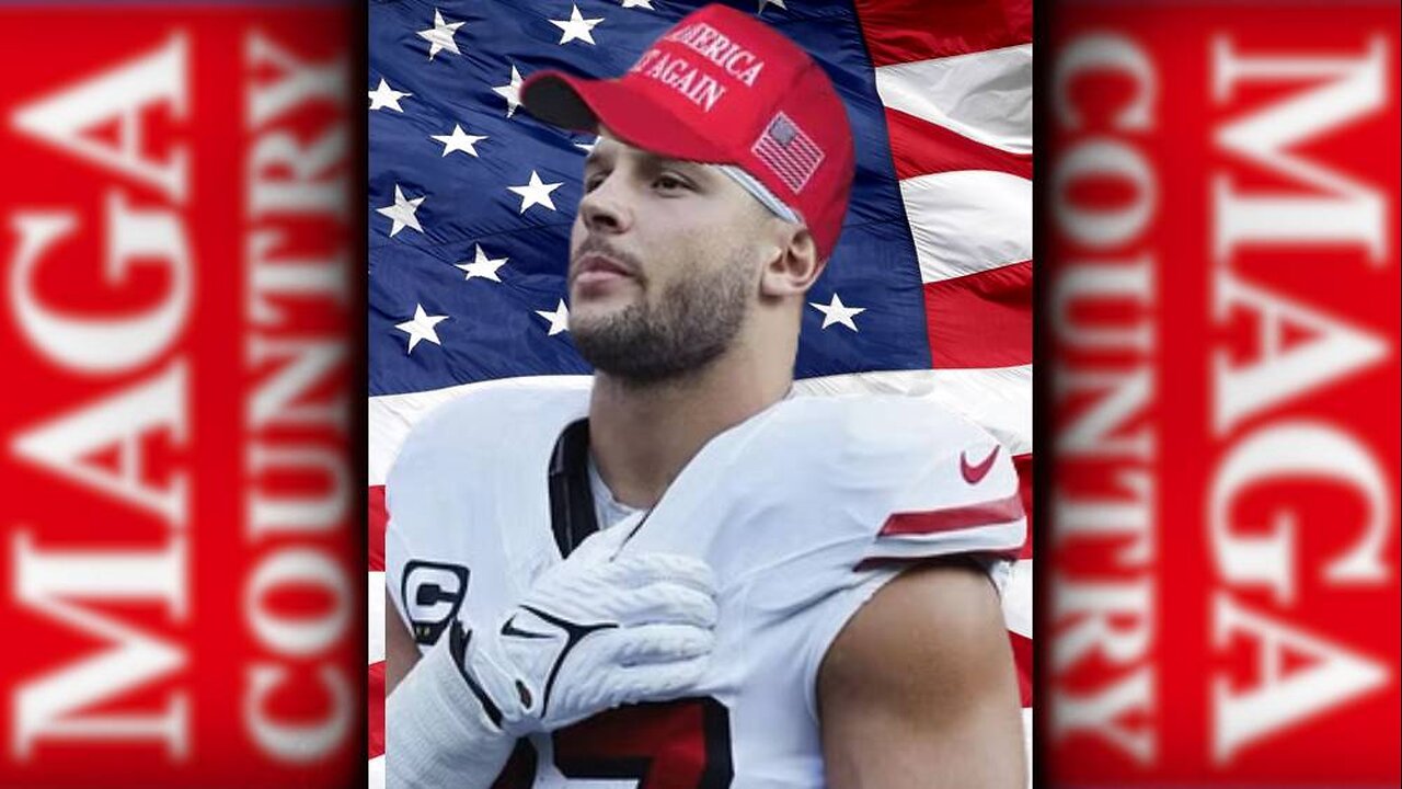 Nick Bosa Trolls Sunday Night Football In MAGA Hat