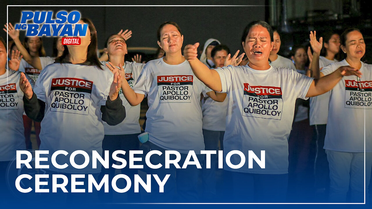 Reconsecration, isinagawa ng KOJC sa Glory Mountain matapos itong yurakan at lapastanganin