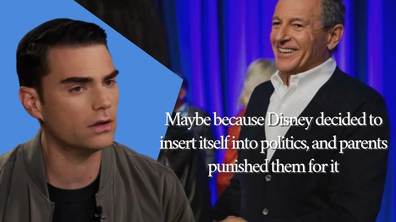 Ben Shapiro, Bob Iger Just Said His Company Should Return To Political Neutrality, Why?