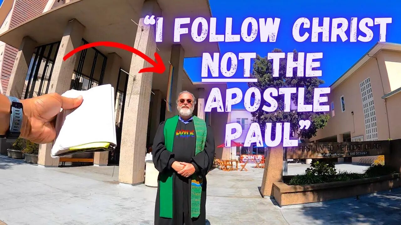 Methodist pastor dismisses Apostle Paul scriptures he doesn't like