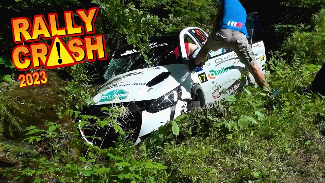 Accidentes y errores de Rally - Primera semana de Julio 2023 by @chopito Rally crash 17/23