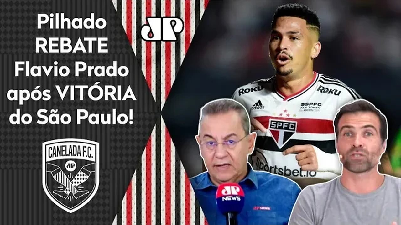 "AH NÃO! Cara, o São Paulo NÃO..." Pilhado REBATE Flavio Prado após VITÓRIA sobre o América-MG!