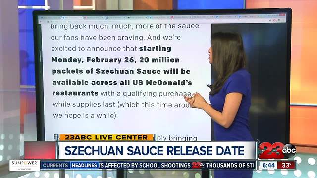 Szechuan Sauce At McDonald's February 26