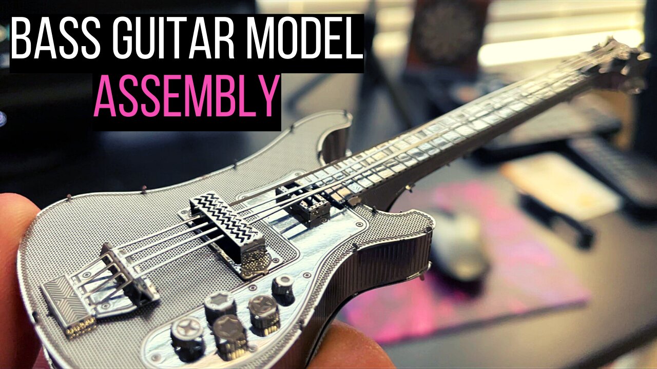 Metal Model Bass GUITAR - Watch me Assemble it!