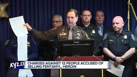 Gang charged in selling fentanyl and heroin