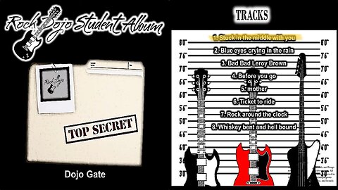 Rock Dojo Student Album #8 “Dojo Gate”: Stuck in the middle with you (Stealers Wheel cover) Track 1