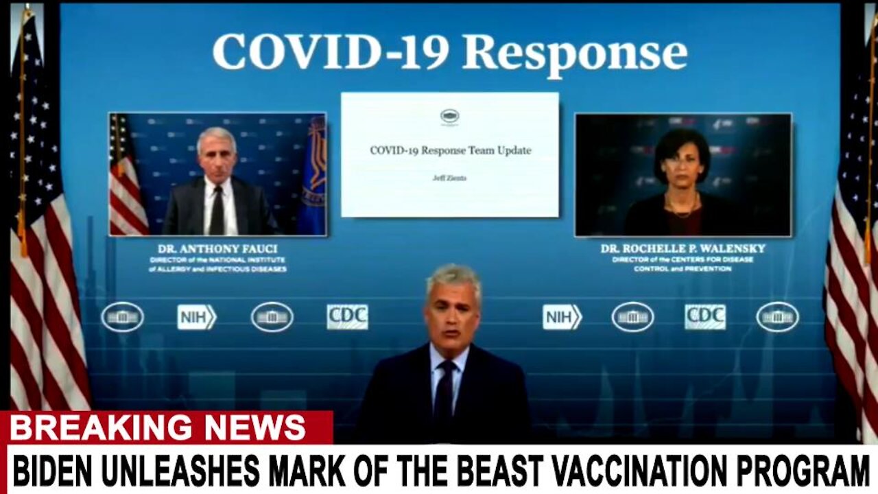 BIDEN UNLEASHES MARK OF THE BEAST - DECLARES WAR ON THE UNVACCINATED