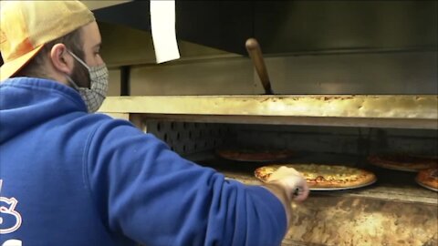 Pizzeria closed on game day so staff can watch the Bills