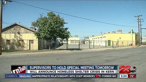 Kern County Board of Supervisors propose low barrier homeless shelter
