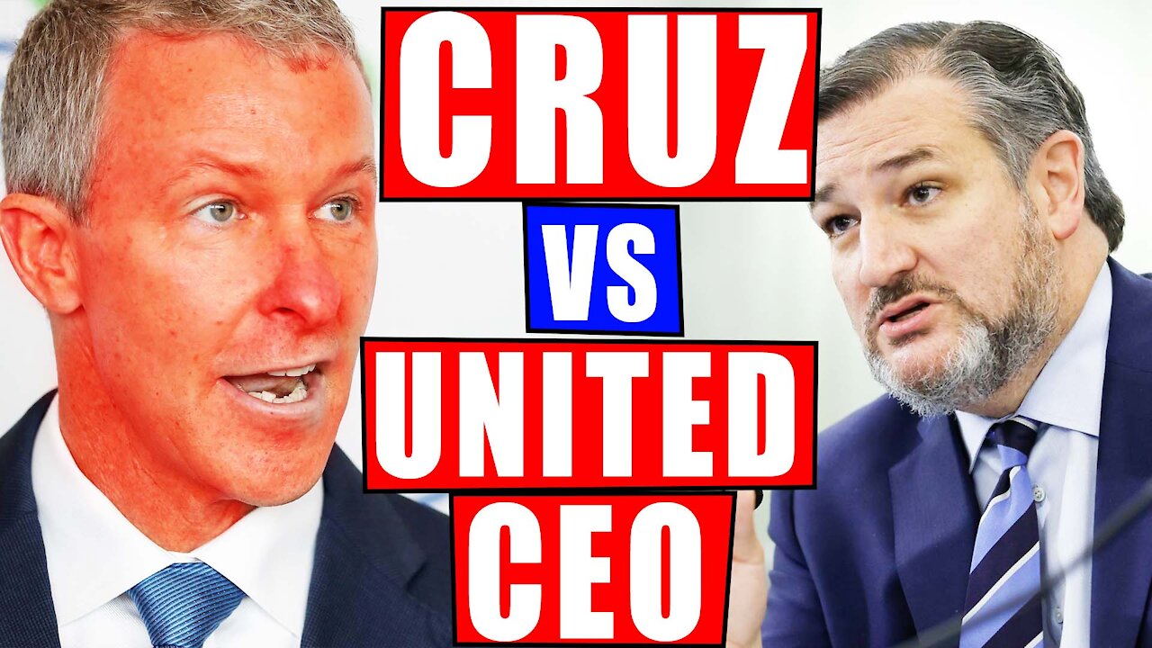 Ted Cruz SLAMS United Airlines CEO Scott Kirby for Their Poor Handling of Vax Mandates