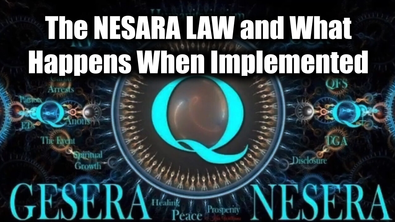 Breaking! The NESARA LAW and What Happens When Implemented