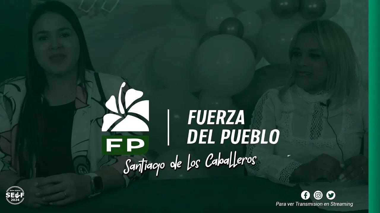 RAFELINA GARCIA Y AMELIA NÚNÉZ - INSCRIPCIONES PRE-CANDIDATURAS FP SANTIAGO