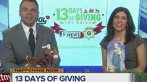 13 Days of Giving on Action News at Midday on Dec. 1