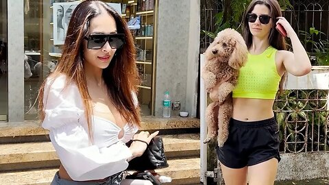 Arbaaz Khan Ex-Wife Malaika Arora & Girlfriend Giorgia Andriani Spotted In Bandra 😍🔥