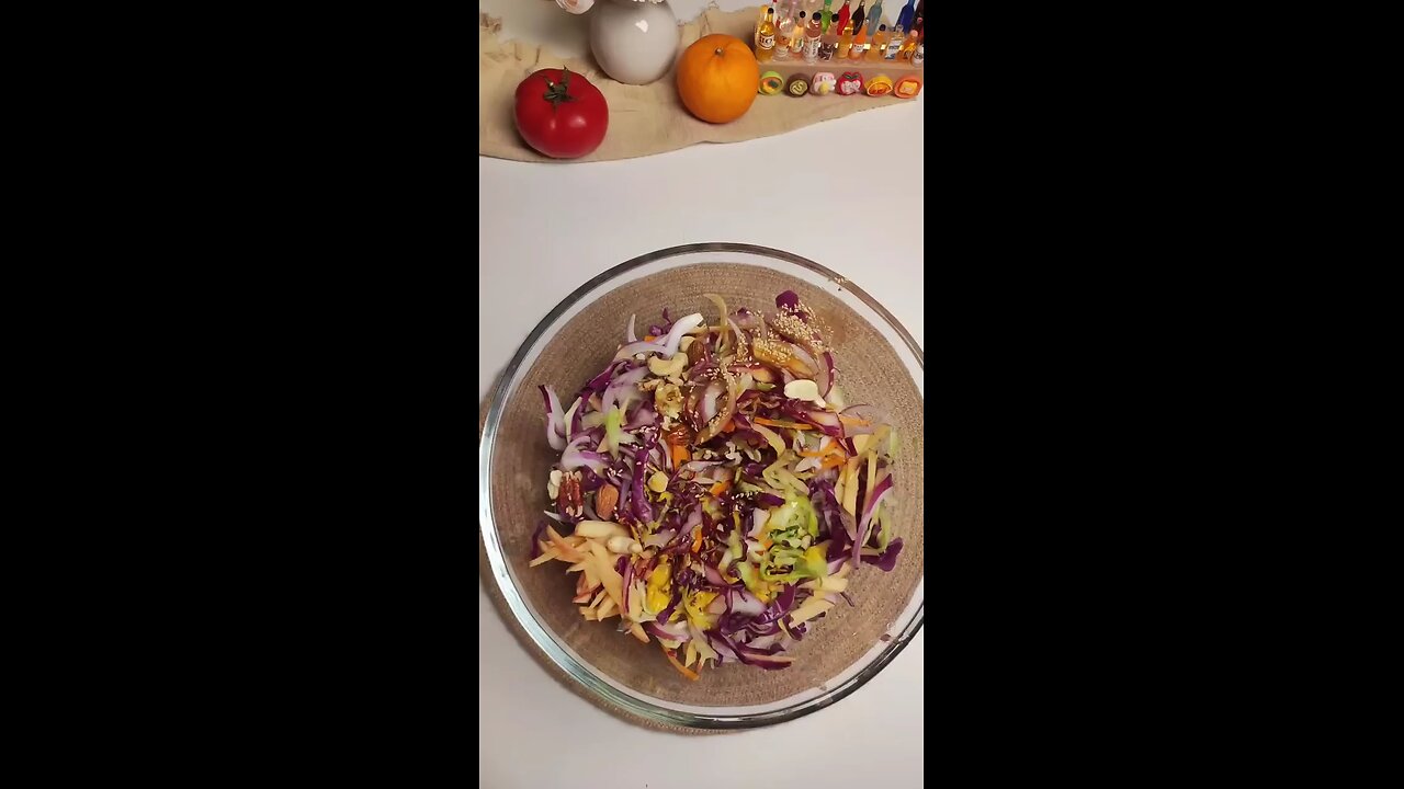 full healthy and tasty cabbage salad recipe