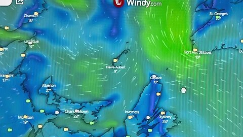 Massive Chemtrails Atlantic Canada Jun 01, 2023