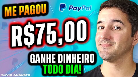 Ganhe Dinheiro Todo Dia Este Site Me Pagou $15.00 Dólares Rápido