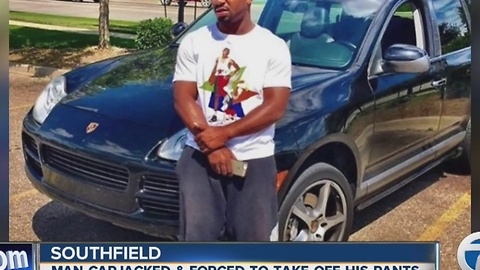 Police: Man forced to strip before his Porsche is stolen in Southfield