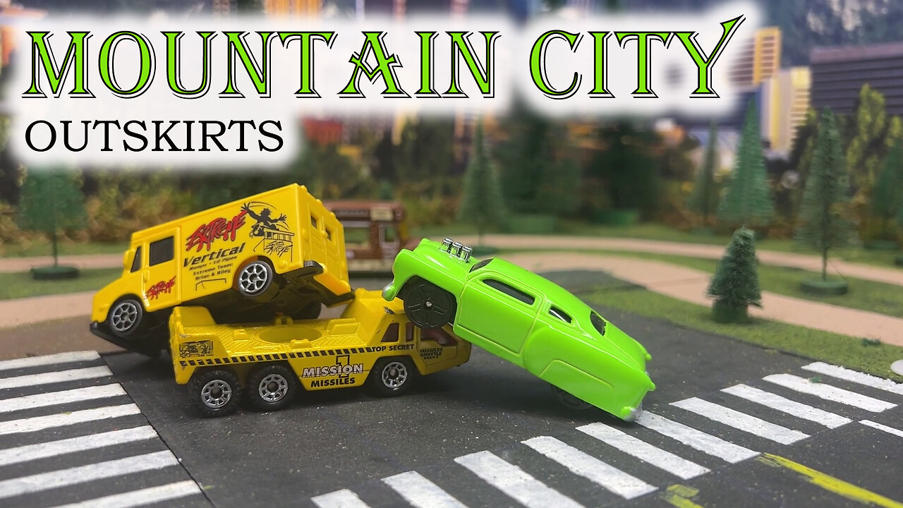 Mountain City Outskirts 28 - hotwheels matchbox adventureforce dragrace ambulance maisto diecast