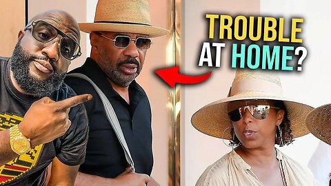 Trouble In Steve Harvey's Home As $200 Million Divorce Rumors Swirl Between Majorie and Bodyguard 🤔