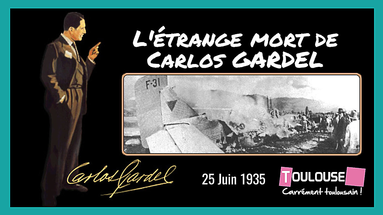 ACCIDENT d'AVION /Carlos GARDEL "roi du tango" rattrappè par son destin