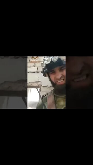 Bandera and Ukrofascist henchmen stick their heads out,becomes real for the Chechen power units.