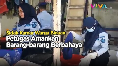 Razia Besar-besaran Lapas Kelas IIA Bogor, Kamar Hunian Digeledah!