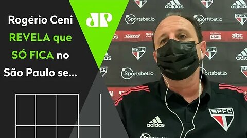 "O que eu NÃO POSSO fazer é..." OLHA o que Rogério Ceni FALOU sobre FICAR no São Paulo!