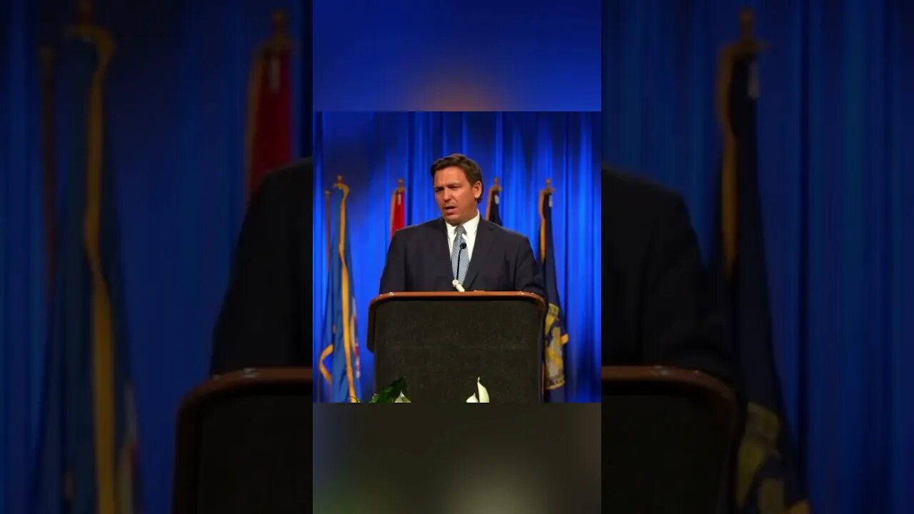 DeSantis is an absolute Beast 💯