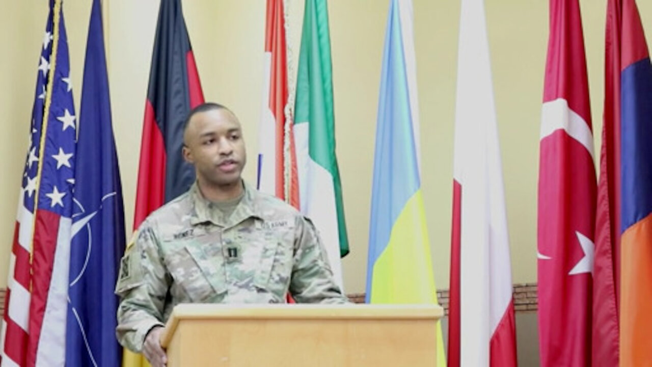 KFOR Soldiers deliver Black History Month speeches