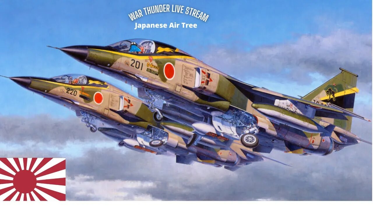 War Thunder Japanese air tree grind : Unlocked the F-1